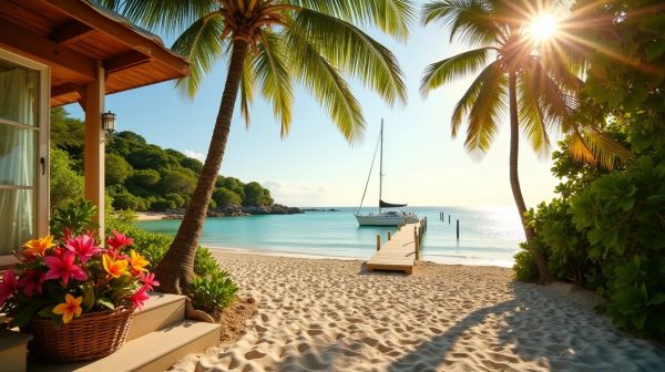 Maximiser votre expérience de location de villa à Marie-Galante